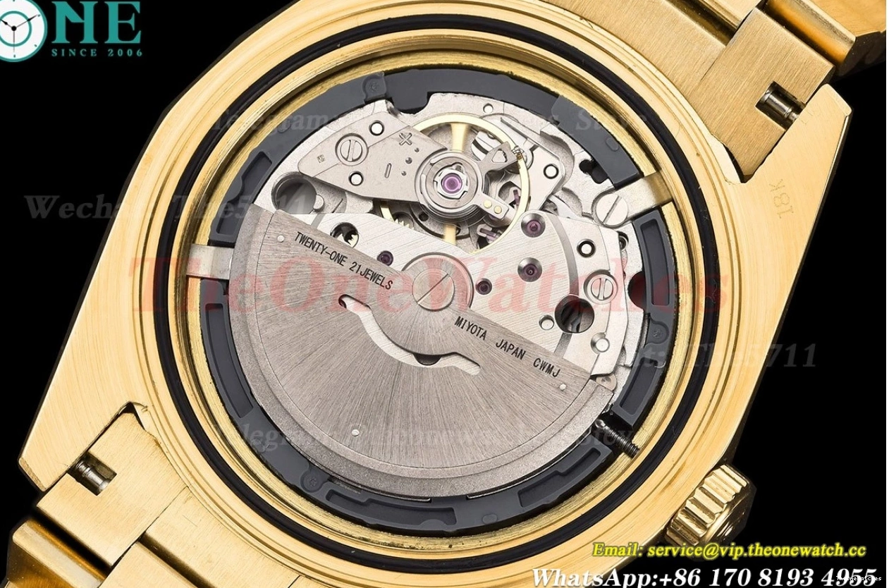 YG Daydate Rmn GDF YG MY8215 White 40MM 0305